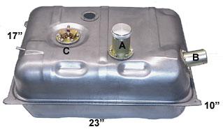 Universal Steel Fuel Tank - USPT Series