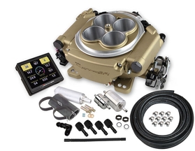 HOLLEY SNIPER EFI SELF-TUNING MASTER KIT - CLASSIC GOLD FINISH