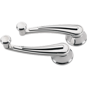 Rail Polished Window Cranks