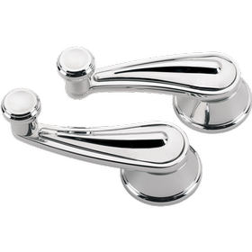 Rail Polished Vent Cranks