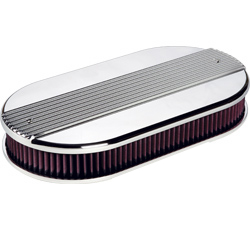 Dual Quad Ribbed Air Cleaner