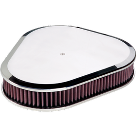 Triangle Smooth Polished Air Cleaner