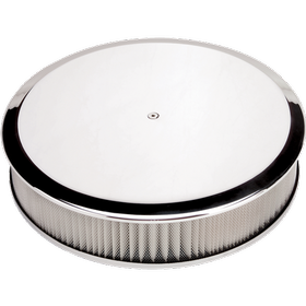 Round Smooth Polished Air Cleaner