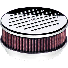 6-3/8" Round Ball Milled Air Cleaner