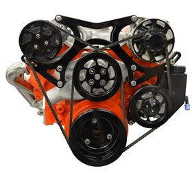 POWDER COATED BLACK WITH NATURAL COMPONENTS
